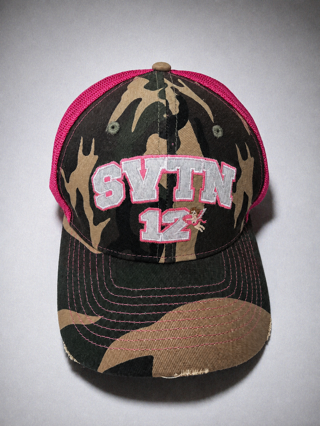 Pink Recon Trucker Cap