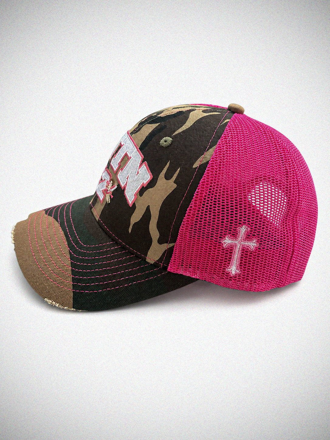 Pink Recon Trucker Cap