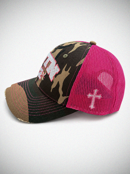 Pink Recon Trucker Cap