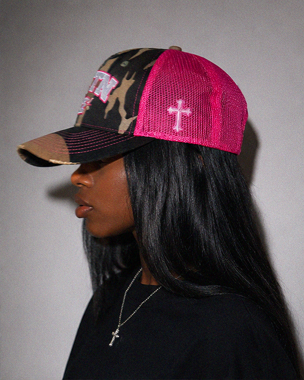 Pink Recon Trucker Cap